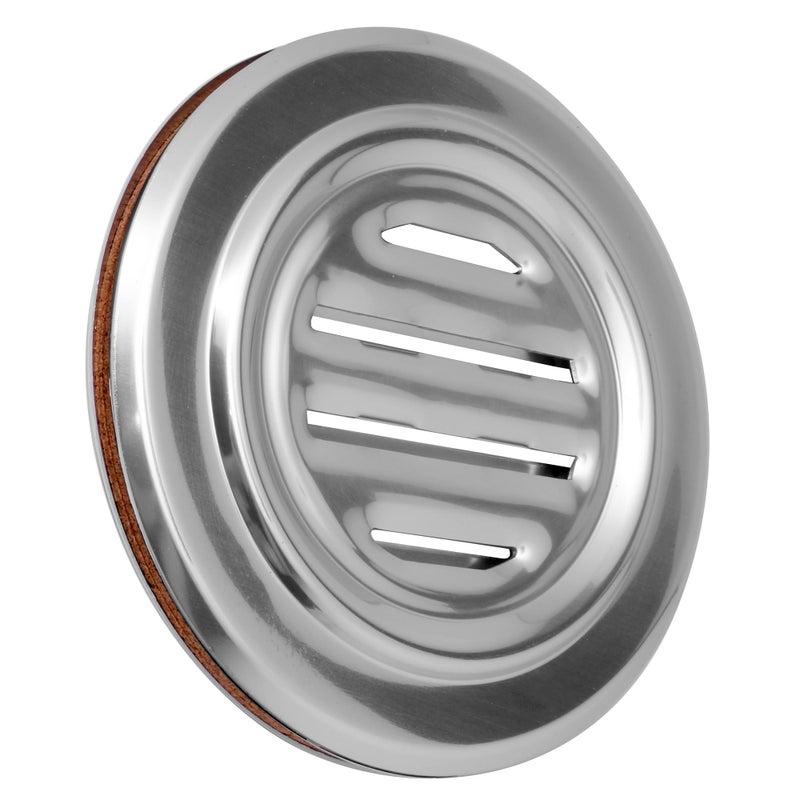 CRL Bright Anodized Finish Aluminum No-Draft Speak-Thru - Image 1